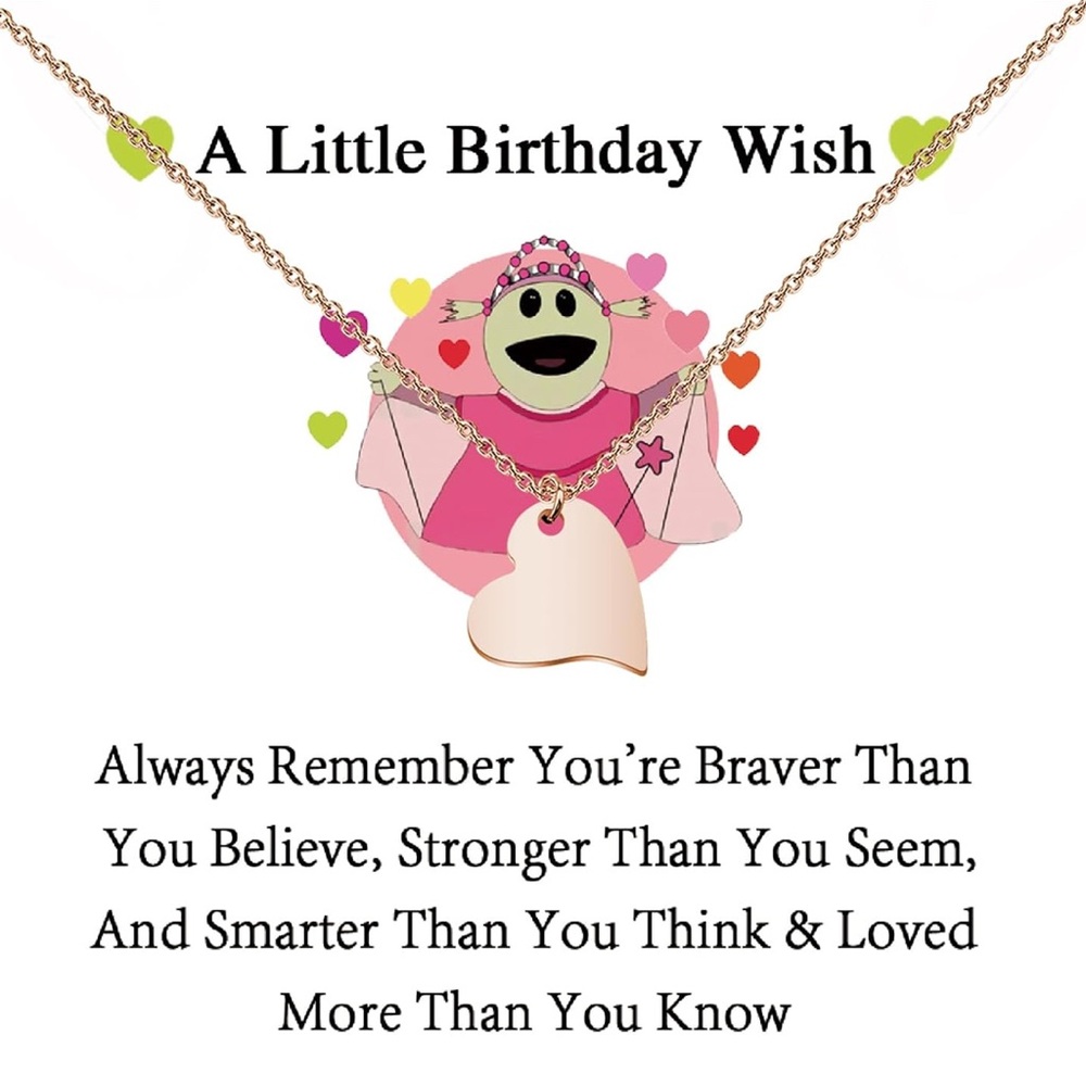 Birthday Gift Necklace for Little Girl/Daughter/Granddaughter/Friendship - Picture 3 of 7